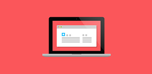 Ноутбук в котором открыт браузер